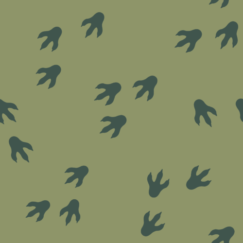 Dinosaur Tracks Desert Colorway