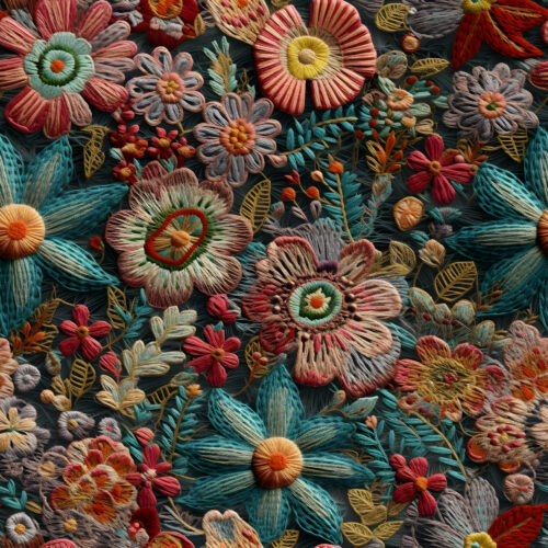 Embroidery floral2