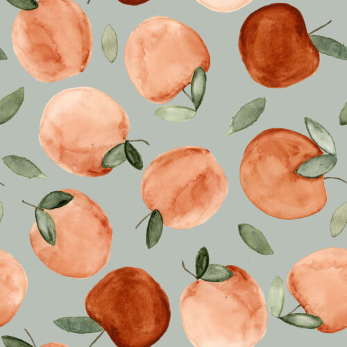 Hip Kid Design - Fall Apples on Mint River