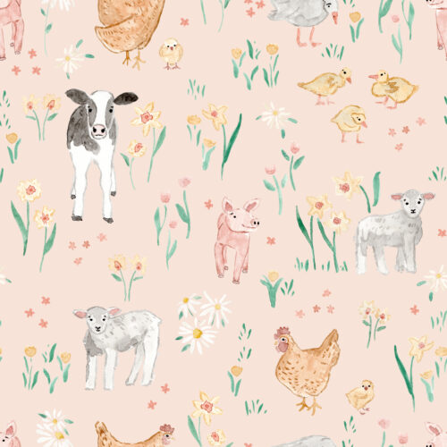 Farm babies blush