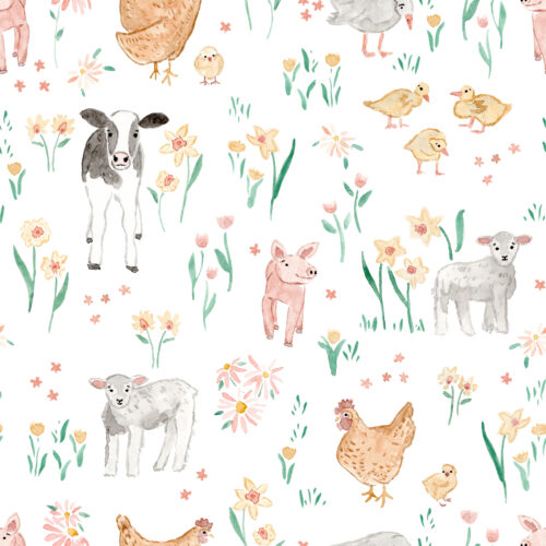 Farm babies white