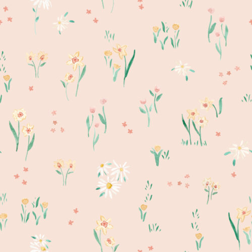 Farm florals blush