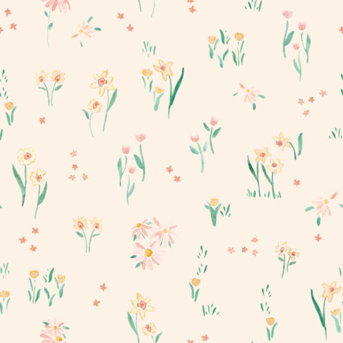 Farm florals cream