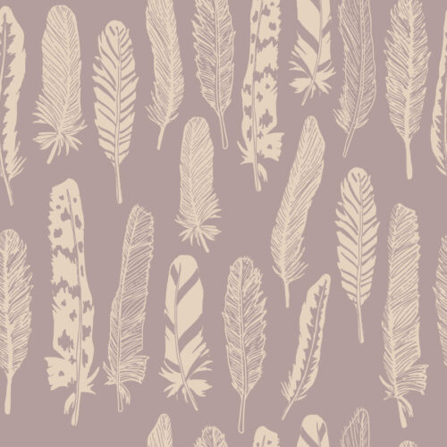 Juniper Row - Feathers Purple