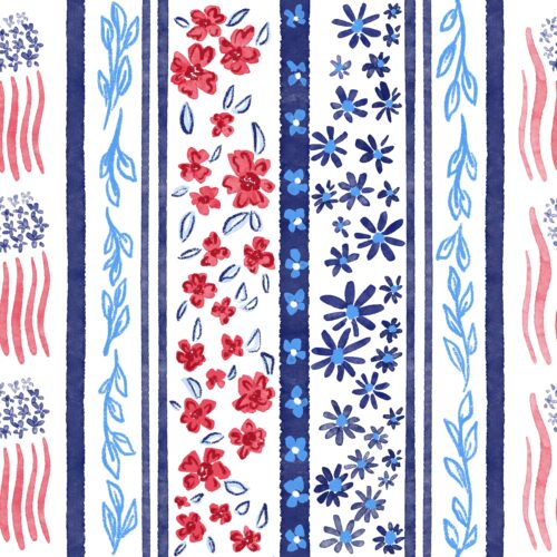 Lindsay Anne - Floralstripe