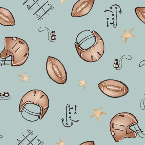 Football Dusty Blue