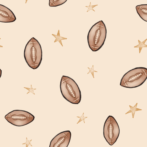 Football and Stars Ivory