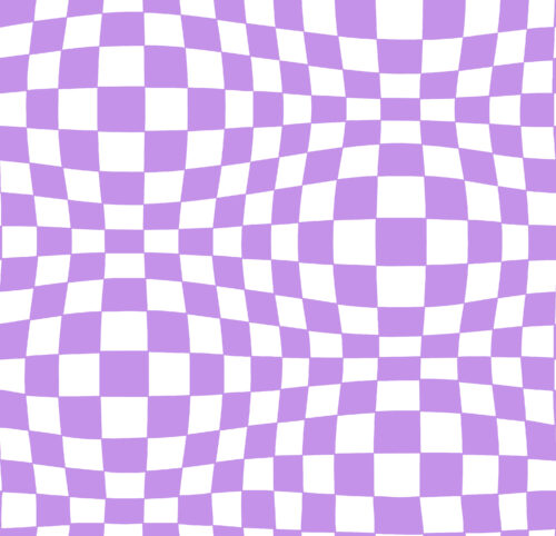 Krystal Winn - Groovy Funky Check Purple