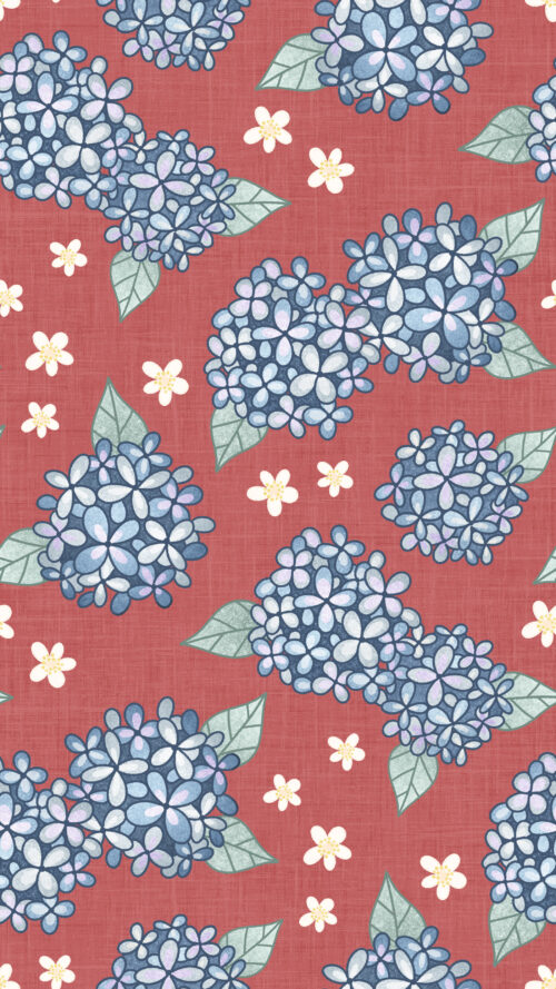 Harbor Bloom Hydrangea Red