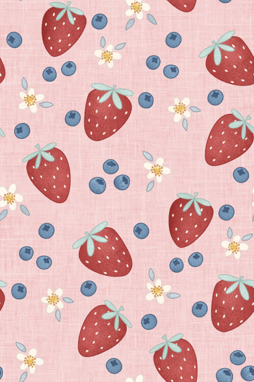 Harbor Bloom Strawberries Pink
