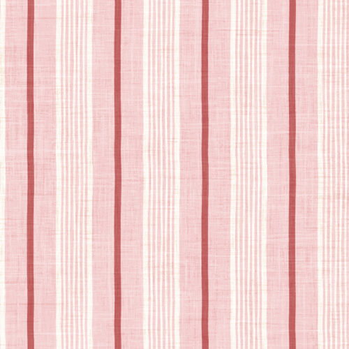 Harbor Bloom Stripe Pink and Red