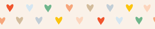 Indy Bloom Designs - Hearts In Rainbow 01