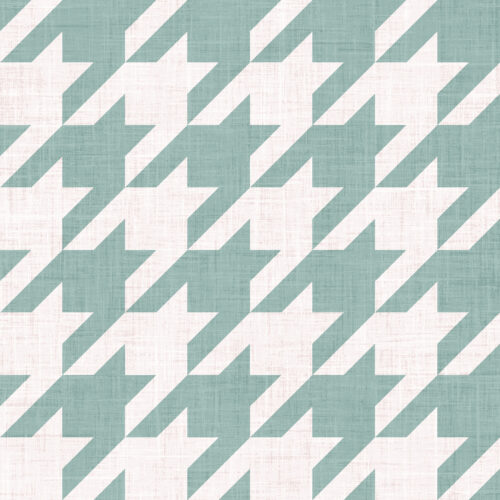 Krystal Winn - Holy Night Houndstooth Blue