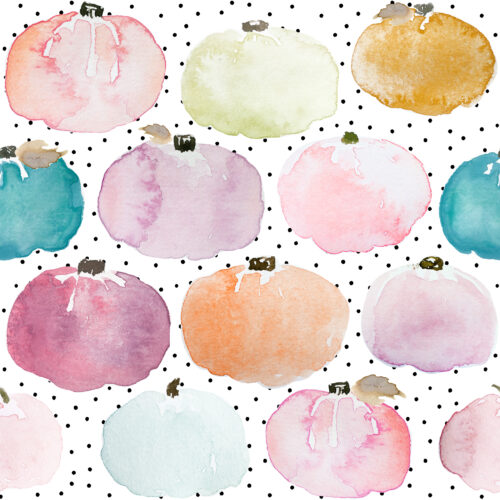 Indy Bloom Designs - Indy Bloom Pastel Pumpkin Polka