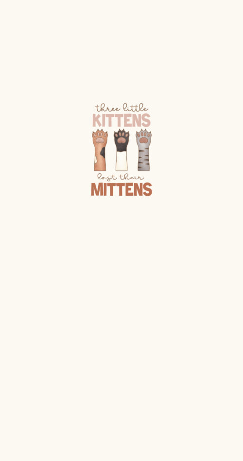 Krystal Winn - Kitty Love Panel Three Little Kittens
