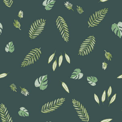 Leaves deep green