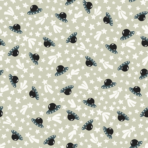 Little Alien Galaxy Midnight Colorway