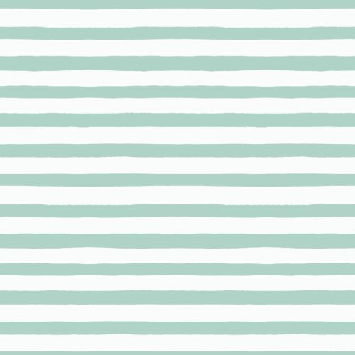 Merry Mint And White Stripes
