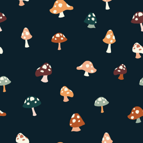 Juniper Row - Mushroom In Navy