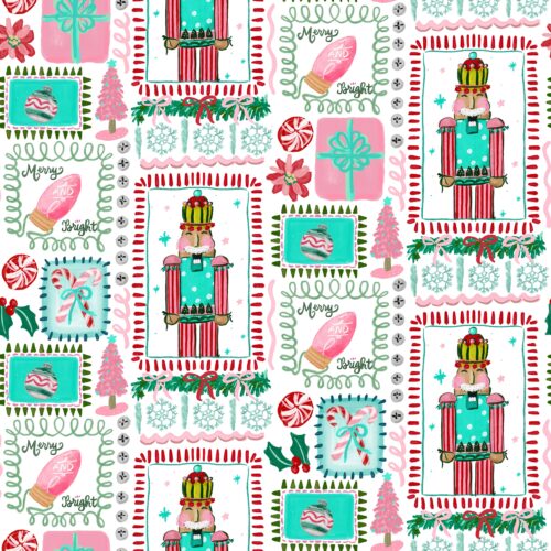 Lindsay Anne - Nutty For Xmas White And Pink