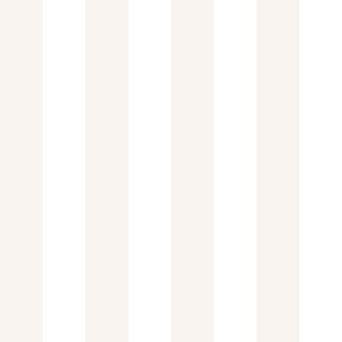 Off-White and White Cottage Stripes