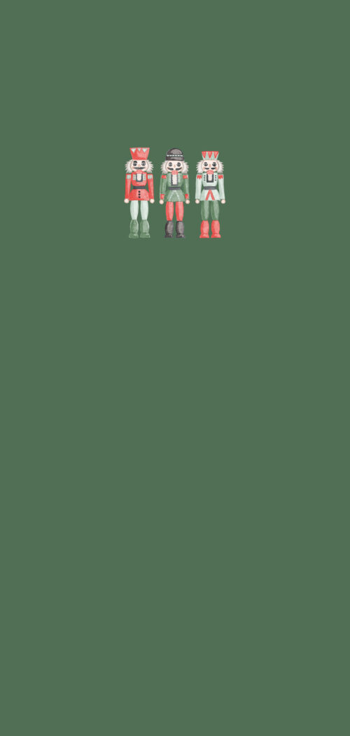 Panel Nutcrackers Bright Green19x