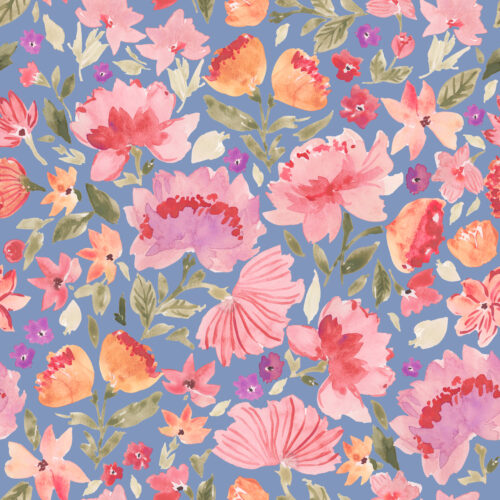 Indy Bloom Designs - Peony Sunset In Peachy Purple Jumbo