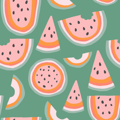 Indy Bloom Designs - Rainbow Green Melon