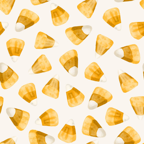 Hip Kid Design - Retro Candy Corn on Bone