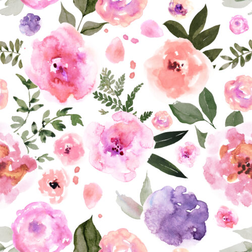 Hip Kid Design - Rose Pink Floral