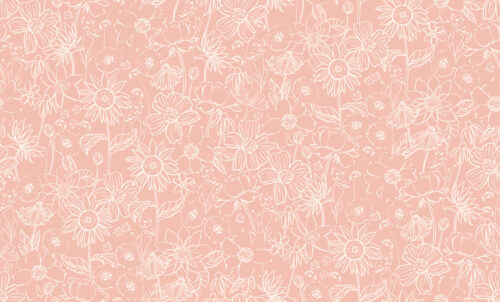 Indy Bloom Designs - Scarlet Autumn Sketch In Dusty Pink