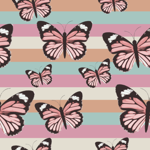 buttefly stripes