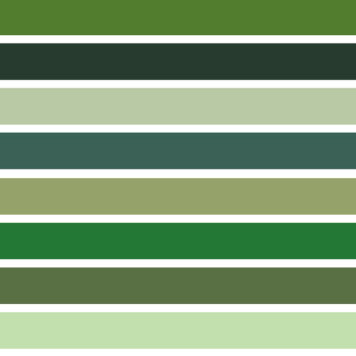Hip Kid Design - Shades of Green Stripes