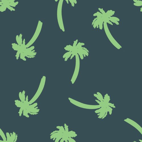 Lindsay Anne - Shoreline Palsm Navy Green