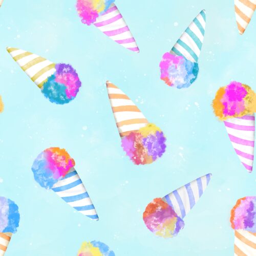 Lindsay Anne - Snow Cones Turquoise
