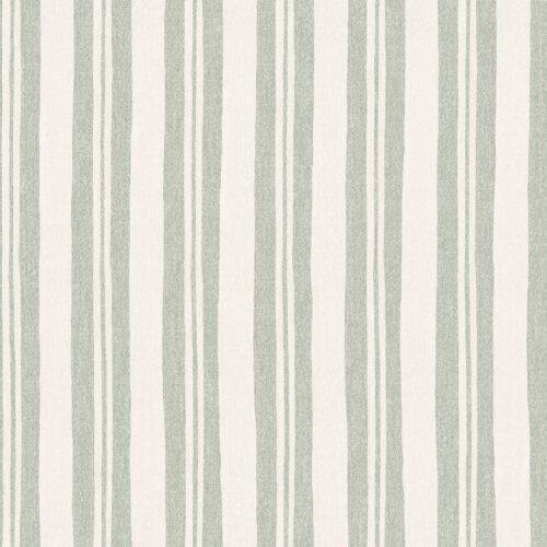 Soft Sage Ticking Stripe