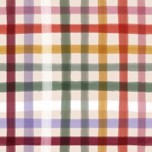 Lindsay Anne - Solstice Plaid Light Beige