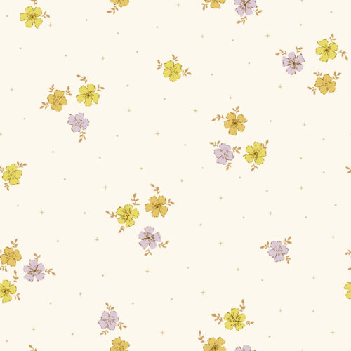 Eva Catharina - Sparklingflowers yellowlila