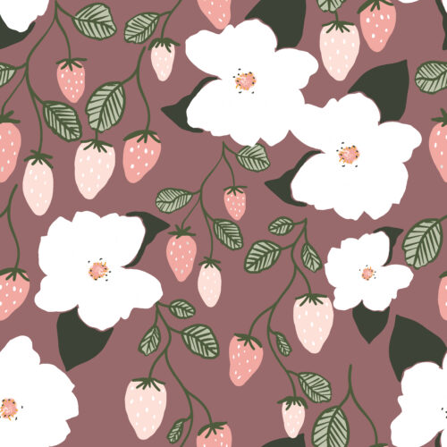 Indy Bloom Designs - Strawberry Magnolia Lavendar