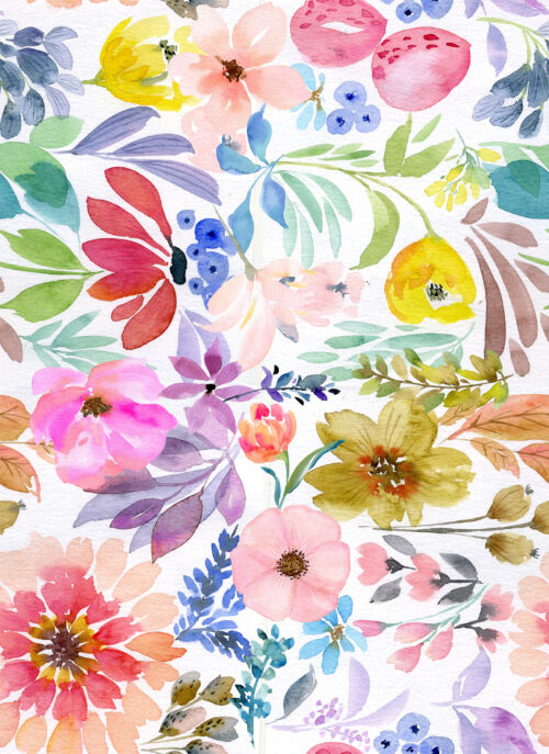 Hip Kid Design - Summer Watercolor Florals