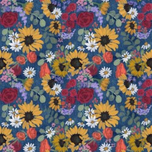 Lindsay Anne - Summer Solstice Bouquet Medium Denim