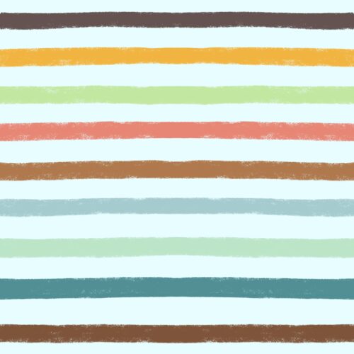 Lindsay Anne - Sweet Stripe   Lt Blue Multi