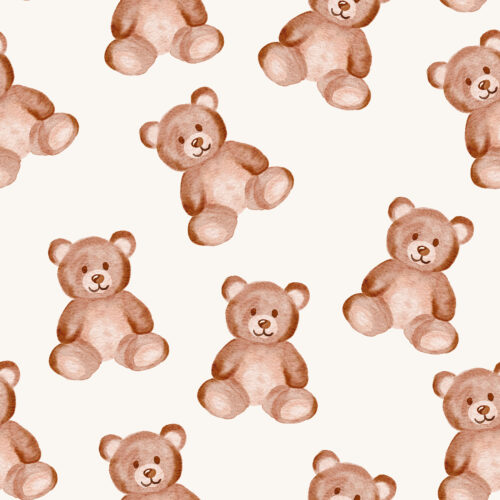 Vivie & Ash - Watercolor Teddy Bears