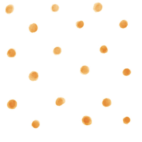 Seamless Gal - Watercolor Orange Polka