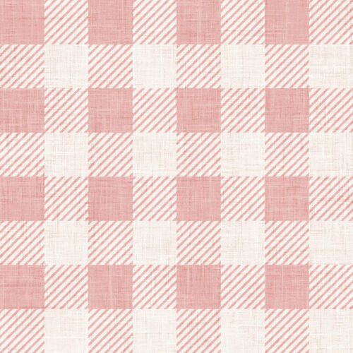Krystal Winn - Winter Wonderland Buffalo Check Pink