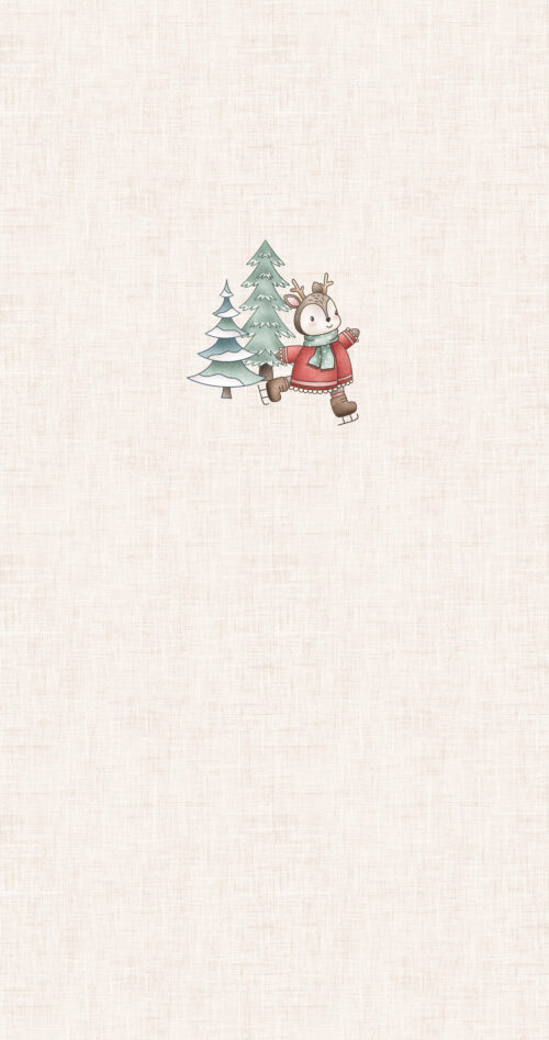Krystal Winn - Winter Wonderland Panel Deer