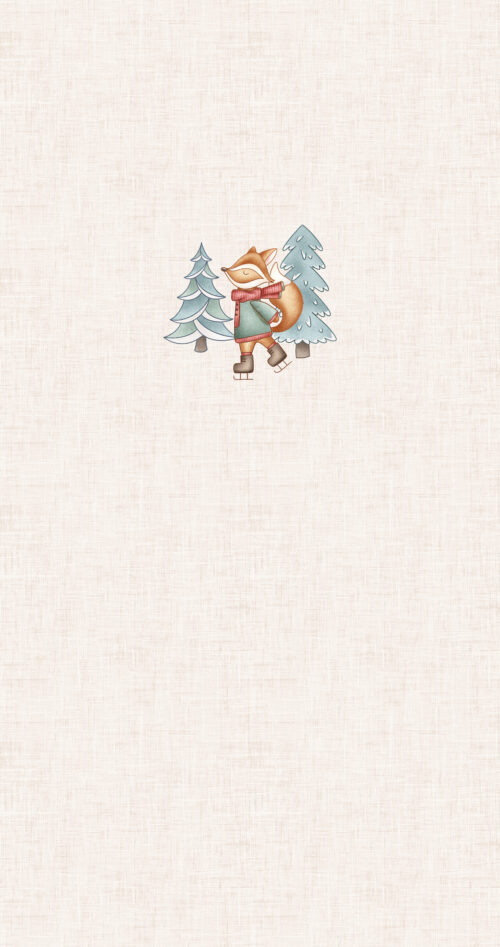 Krystal Winn - Winter Wonderland Panel Fox