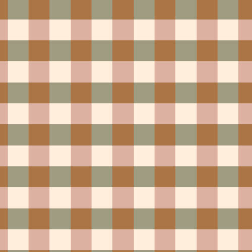 buffalo check sage saddle
