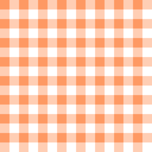 carrot gingham 8×8