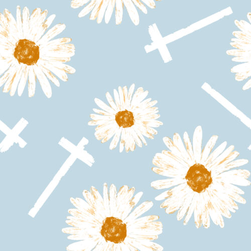 Floral Cross